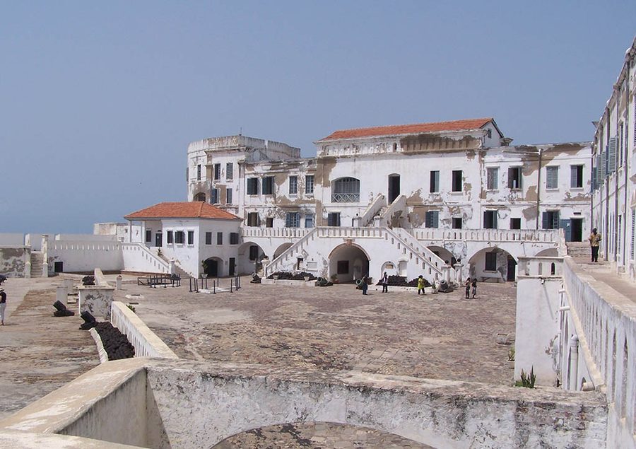 Inner courtyard of Cape Coast Castle