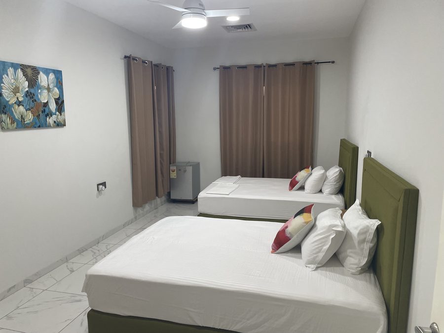 Twin bedroom at AAG Residence