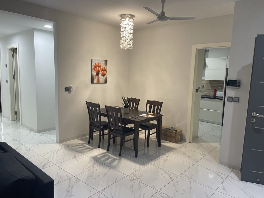 Dining area at AAG Residence
