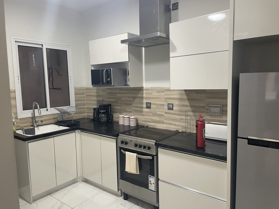 Fitted kitchen at AAG Residence