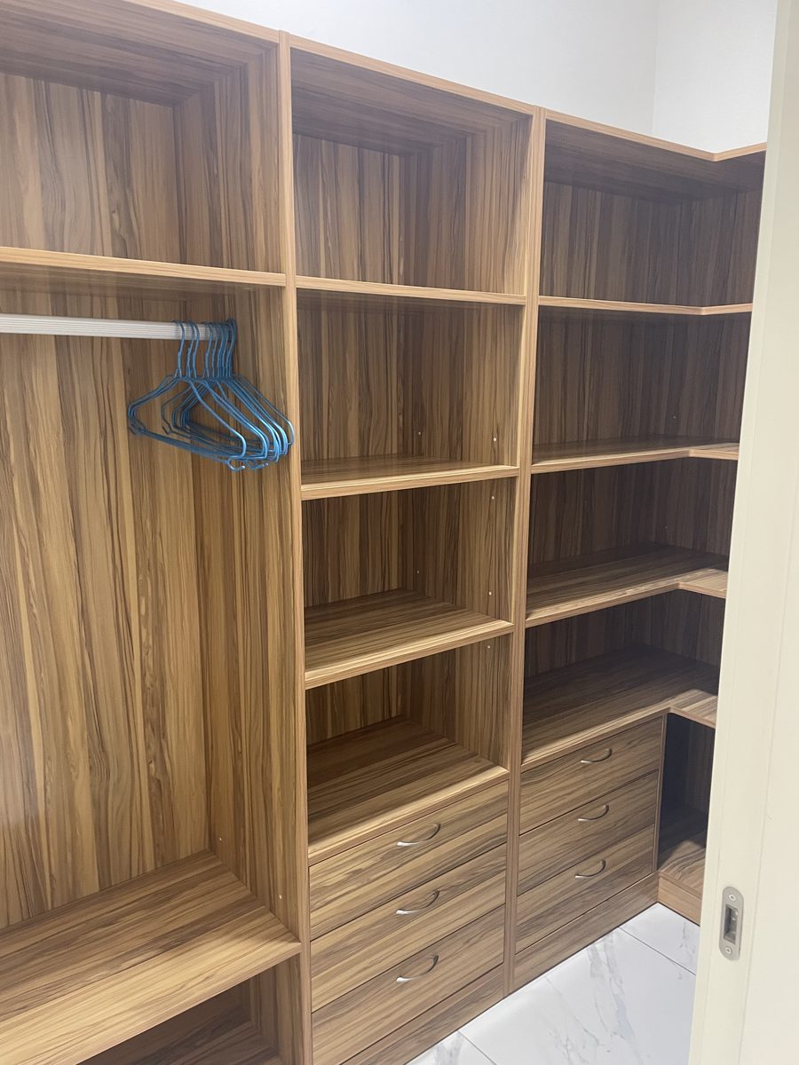 Walk-in closet at AAG Residence